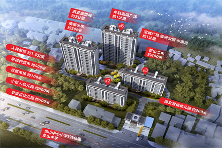 兰凤家园3室2厅1卫99.81㎡